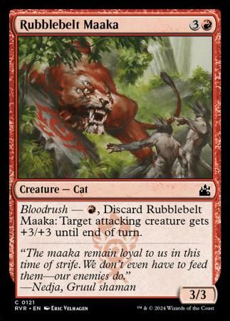 Rubblebelt Maaka 0121 Ravnica Remastered Singles