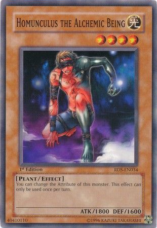 Homunculus the Alchemic Being - RDS-EN034 - Common 1st Edition Rise of Destiny [RDS] 1st Edition Singles