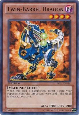 Twin-Barrel Dragon - BP01-EN154 - Common 1st Edition Battle Pack: Epic Dawn 1st Edition Singles