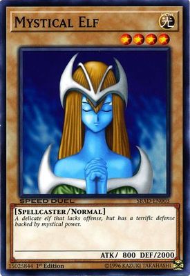 Mystical Elf - SBAD-EN003 - Common 1st Edition Speed Duel: Attack from the Deep Singles