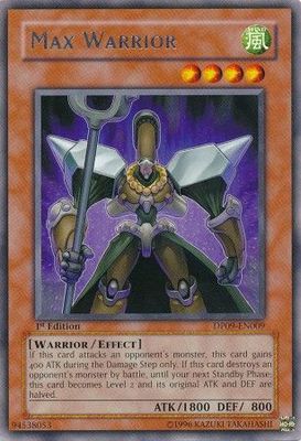 Max Warrior - DP09-EN009 - Rare 1st Edition Duelist Pack: Yusei 2 [DP09] 1st Edition Singles