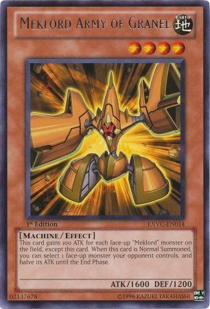 Meklord Army of Granel - EXVC-EN014 - Rare 1st Edition Extreme Victory 1st Edition Singles