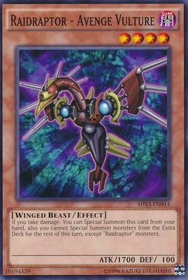 Raidraptor - Avenge Vulture - SHVI-EN014 - Common Unlimited Shining Victories Unlimited Singles