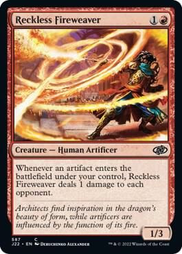 Reckless Fireweaver 587 Jumpstart 2022 Singles