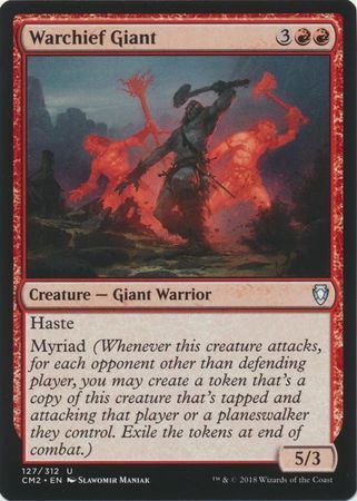 Warchief Giant 127/312 Commander Anthology Volume II Singles
