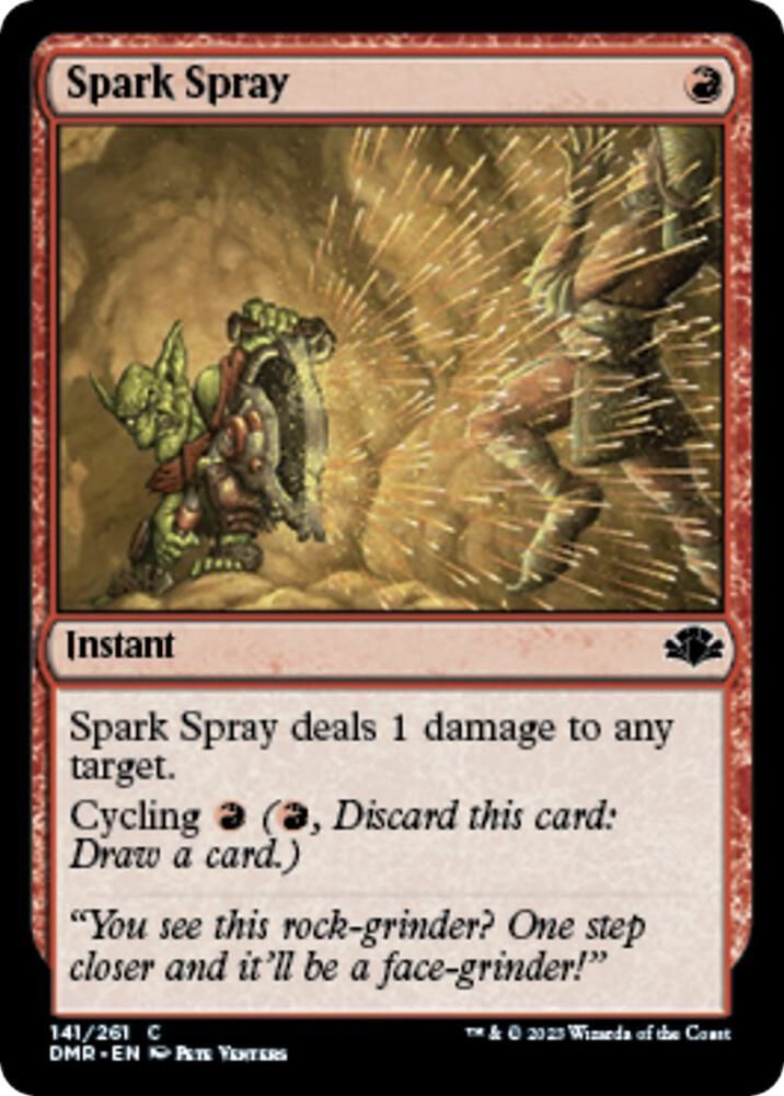 Spark Spray 141/261 - Dominaria Remastered Singles