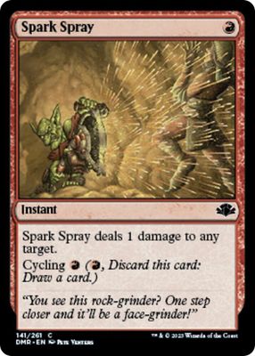 Spark Spray 141/261 - Dominaria Remastered Singles