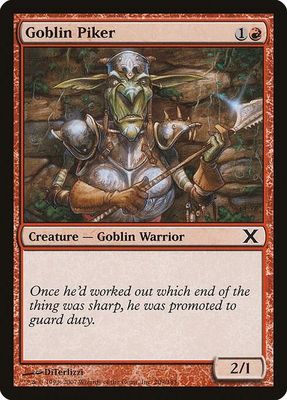 Goblin Piker 140/249 - 10th Edition (10E)
