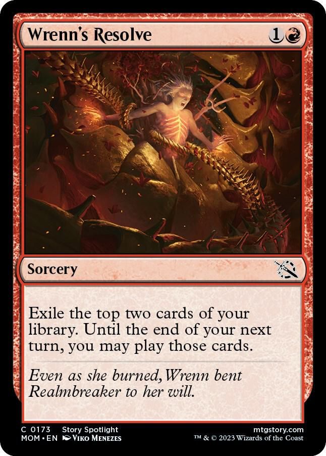 Wrenn&#39;s Resolve 0173 - March of the Machine Singles