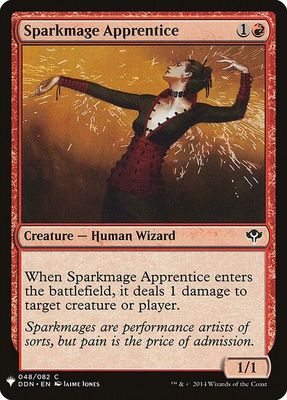 Sparkmage Apprentice 048/082 - Duel Decks Speed vs. Cunning Singles