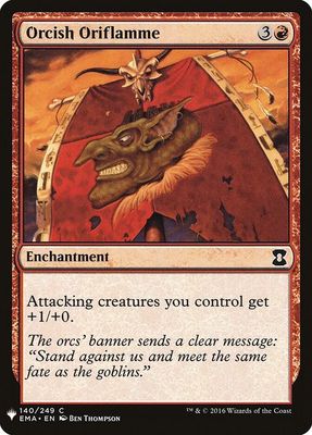 Orcish Oriflamme 140/249 - Eternal Masters Singles