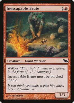 Inescapable Brute 95/301 Shadowmoor Singles