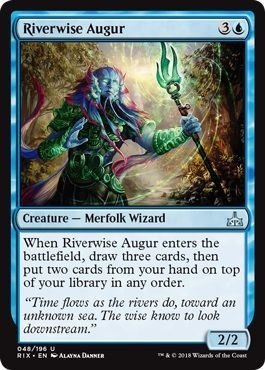 Riverwise Augur 048/196 Rivals of Ixalan Singles