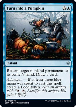 Turn into a Pumpkin 069/269 - Throne of Eldraine Singles