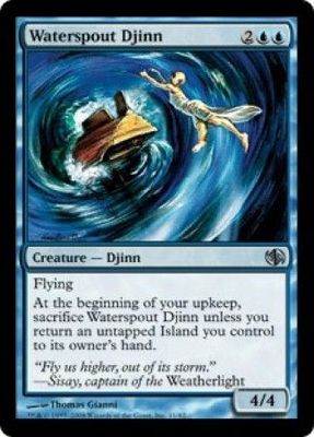 Waterspout Djinn Duel Decks Jace vs. Chandra Singles