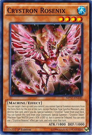 Crystron Rosenix - MP17-EN140 - Common 1st Edition 2017 Mega-Tins 1st Edition Singles