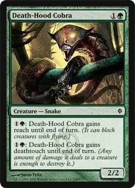 Death-Hood Cobra New Phyrexia Singles (Español)