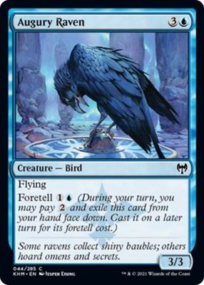 Augury Raven 044/285 Kaldheim Singles (Español)