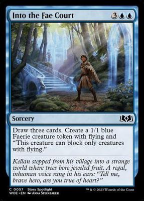 Into the Fae Court 0057 Wilds of Eldraine Singles (Español)