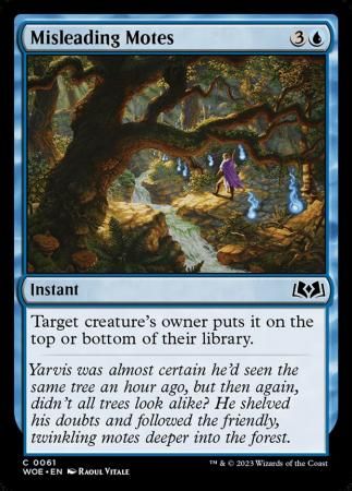 Misleading Motes 0061 Wilds of Eldraine Singles (Español)