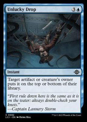 Unlucky Drop 0082 The Lost Caverns of Ixalan Singles (Español)