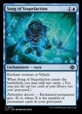 Song of Stupefaction 0077 The Lost Caverns of Ixalan Singles (Español)