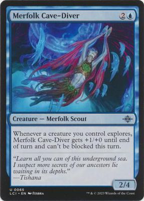 Merfolk Cave-Diver 0065 The Lost Caverns of Ixalan Singles (Español)