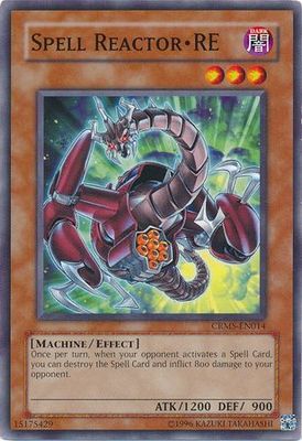 Spell Reactor RE - CRMS-EN014 - Common Unlimited Crimson Crisis [CRMS] Unlimited Singles