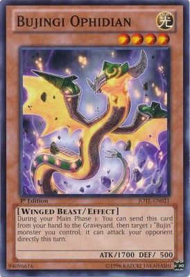 Bujingi Ophidian - JOTL-EN021 - Common 1st Edition Judgment of the Light 1st Edition Singles