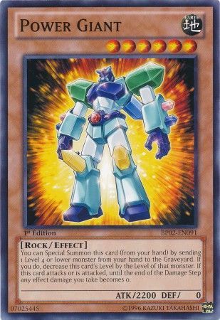 Power Giant - BP02-EN091 - Common 1st Edition Battle Pack 2: War of the Giants 1st Edition Singles (espanol)
