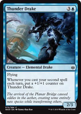 Thunder Drake 073/264 - War of the Spark Singles