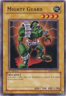 Mighty Guard - RDS-EN002 - Common 1st Edition Rise of Destiny [RDS] 1st Edition Singles