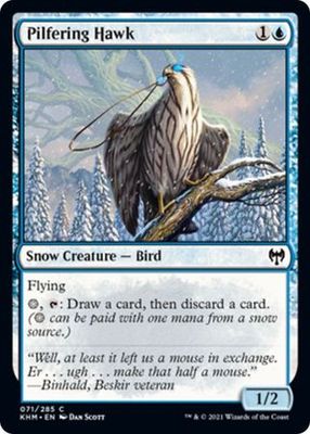 Pilfering Hawk 071/285 - Kaldheim Singles
