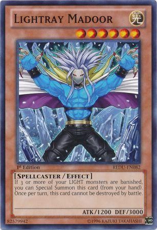 Lightray Madoor - REDU-EN082 - Common 1st Edition Return of the Duelist 1st Edition Singles