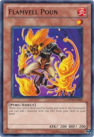 Flamvell Poun - DREV-EN094 - Common Unlimited Duelist Revolution Unlimited Singles