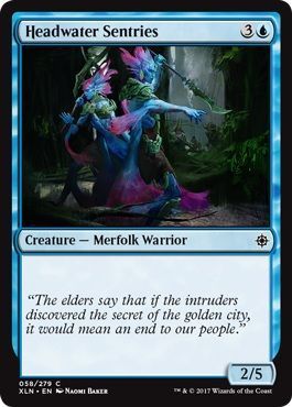 Headwater Sentries 058/279 - Ixalan Singles
