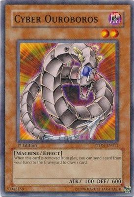Cyber Ouroboros - PTDN-EN011 - Common 1st Edition Phantom Darkness [PTDN] Singles