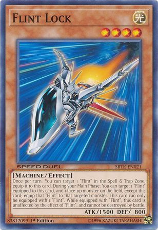 Flint Lock - SBTK-EN021 - Common 1st Edition Speed Duel: Trials of the Kingdom Singles (espanol)