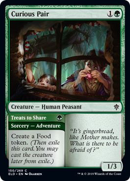 Curious Pair 150/269 Throne of Eldraine Singles (Español)
