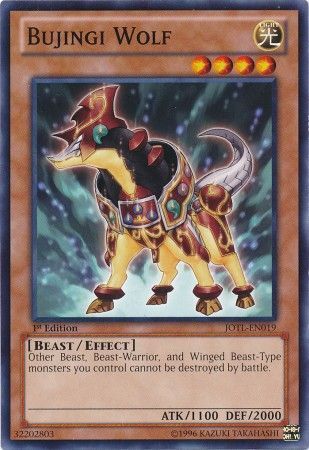 Bujingi Wolf - JOTL-EN019 - Common 1st Edition Judgment of the Light 1st Edition Singles (espanol)