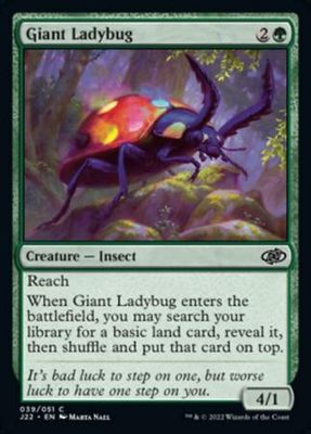Giant Ladybug 039/051 Jumpstart 2022 Singles