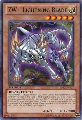 ZW - Lightning Blade - CBLZ-EN005 - Rare 1st Edition Cosmo Blazer 1st Edition Singles (espanol)