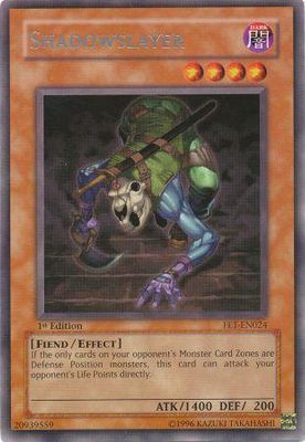 Shadowslayer - FET-EN024 - Rare 1st Edition Flaming Eternity [FET] 1st Edition Singles