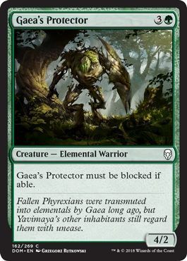 Gaea&#39;s Protector 162/269 Dominaria Singles