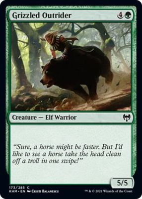 Grizzled Outrider 173/285 Kaldheim Singles(Español)