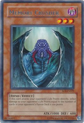 Memory Crusher - SOI-EN029 - Rare Unlimited Shadow of Infinity [SOI] Unlimited Singles