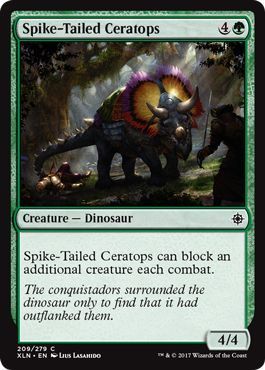 Spike-Tailed Ceratops 209/279 - Ixalan Singles