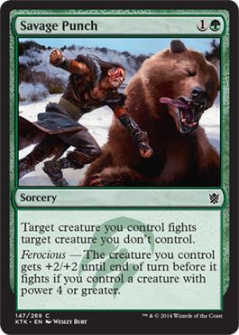 Savage Punch 147/269 - Khans of Tarkir Singles
