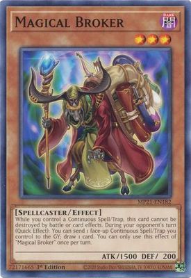 Magical Broker - MP21-EN182 - Common 1st Edition 2021 Mega-Tin: Ancient Battles 1st Edition Singles
