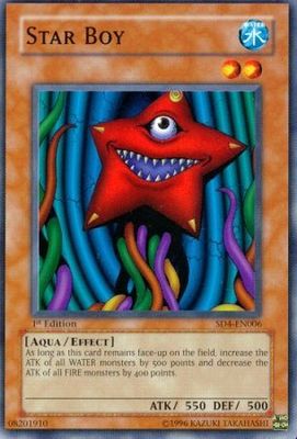 Star Boy - SD4-EN006 - Common 1st Edition Structure Deck: Fury from the Deep 1st Edition Singles
